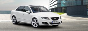 The 2012 Seat Exeo has been refreshed with Audi-style daytime running lights.