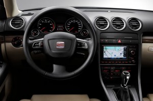 The Exeo’s interior is a reskinned version of the Audi’s.