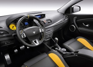 The Megane RS interior is not exactly living the high life, but what did you expect?  At least the Trophy comes with Recaro seats.