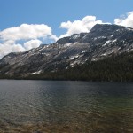Tenaya Lake is a great place to take a breather of fresh mountain air.