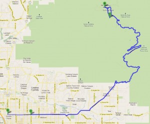 The 81 mile route includes stops at the Ski Resort and Sabine Canyon.