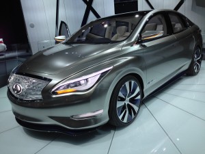 Infiniti wants in on the luxury electric car market