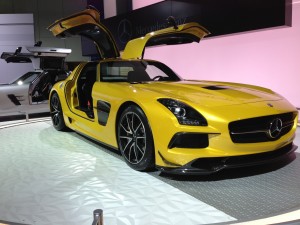 Mercedes decided this SLS AMG needed to a bit more "flair"